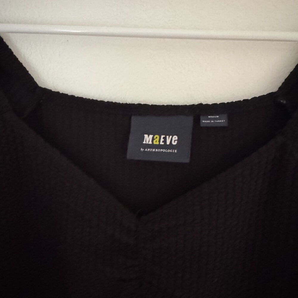 Black Maeve Size Medium Whimsy Goth Textured Blac… - image 2